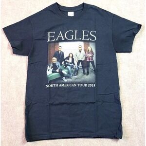 Eagles North American‎ Tour 2018 Short Sleeve Black Mens Small T-shirt Band Tee